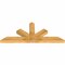 Ekena Millwork Saratoga Rough Sawn Timber Gable Bracket, Western Red Cedar, 72"W x 30"H x 4"D x 6"F, 10/12 Pitch GBW072X30X0406SAR00RWR - alternate 4
